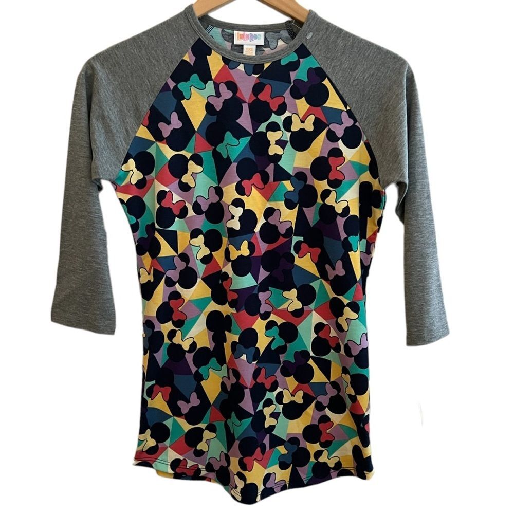 Disney Minnie Mouse LuLaRoe Women’s XXS Randy style top NWT